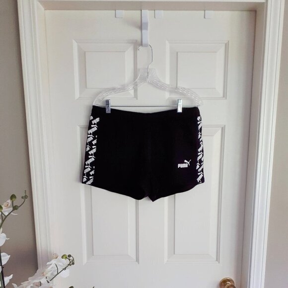 NWT Puma "Do you" black graphic tshirt & shorts bundle - Picture 7 of 8